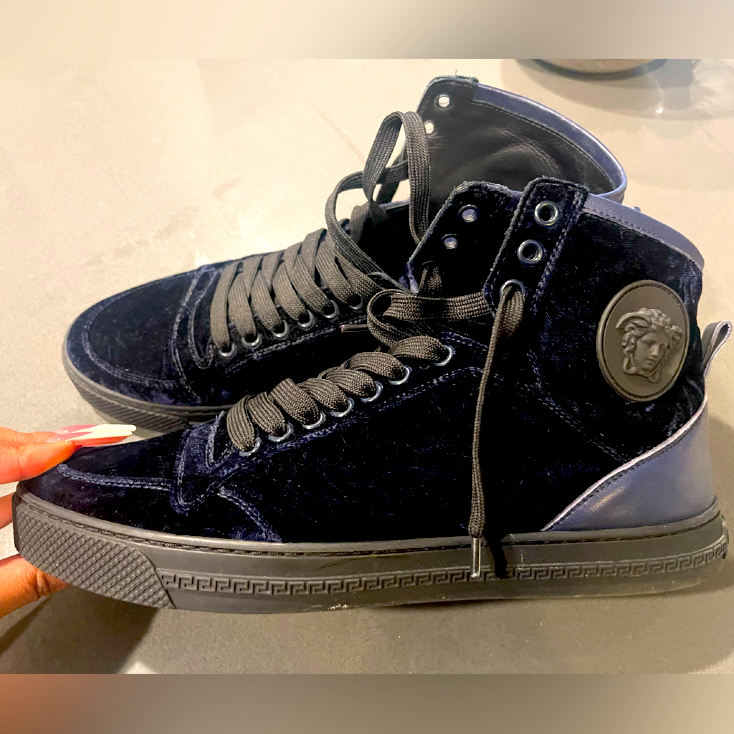 Gorgeous Versace Sneaker. Lightly Worn. Size 43